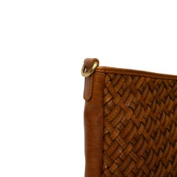 RE:DESIGNED Mika Medium Skuldertaske Tan