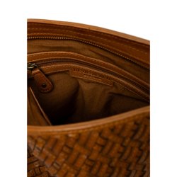 RE:DESIGNED Mika Medium Skuldertaske Tan