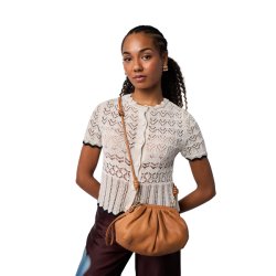 RE:DESIGNED Noha Big Clutch Tan 