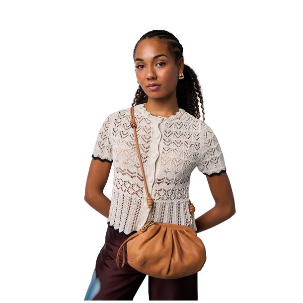 RE:DESIGNED Noha Big Clutch Tan 