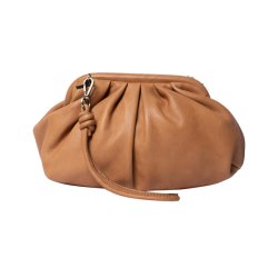 RE:DESIGNED Noha Big Clutch Tan 