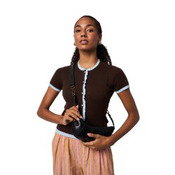 RE:DESIGNED Niam Small Skuldertaske Sort