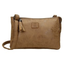Enrico Benetti Toulouse Skuldertaske Kamelbrun