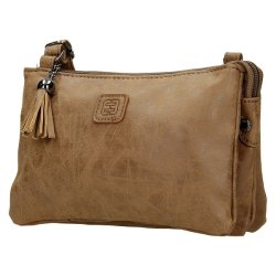 Enrico Benetti Toulouse Skuldertaske Kamelbrun