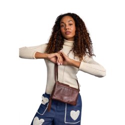 RE:DESIGNED Ola Clutch Woodsmoke 