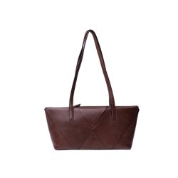 RE:DESIGNED Olia Small Skuldertaske Brun