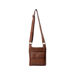 RE:DESIGNED Sara Small Skuldertaske Walnut 