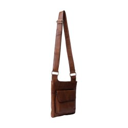 RE:DESIGNED Sara Small Skuldertaske Walnut 
