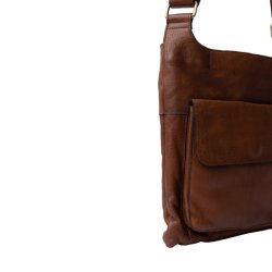 RE:DESIGNED Sara Big Skuldertaske Walnut
