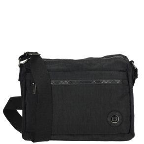 Enrico Benetti Suzie crossbody taske sort set forfra