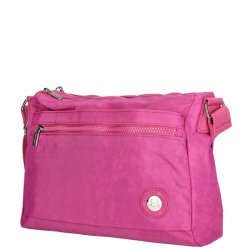 Enrico Benetti Suzie crossbody taske pink skr�t forfra
