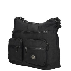 Enrico Benetti Suzie Skuldertaske Sort Nylon