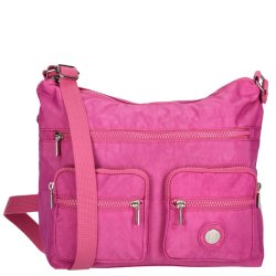 Enrico Benetti Suzie Skuldertaske Fuchsia Nylon