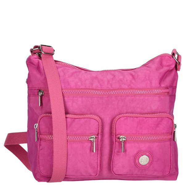 Enrico Benetti Suzie Skuldertaske Fuchsia Nylon