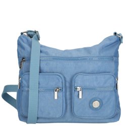 Enrico Benetti Suzie Skuldertaske Jeansbl� Nylon