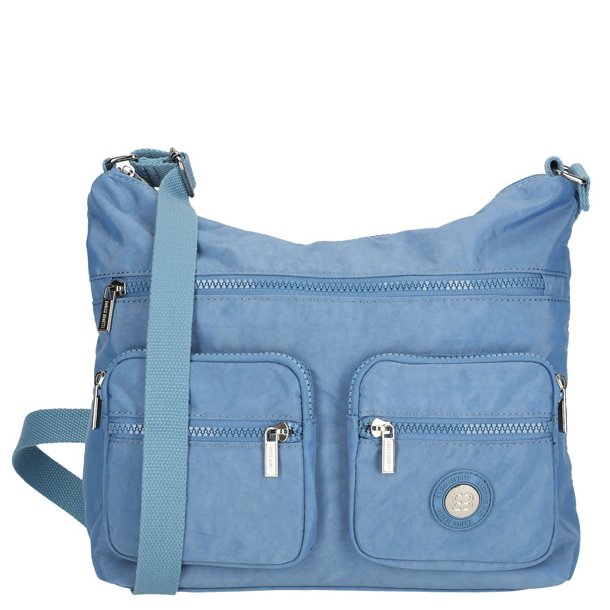 Enrico Benetti Suzie Skuldertaske Jeansbl� Nylon