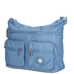 Enrico Benetti Suzie Skuldertaske Jeansbl� Nylon