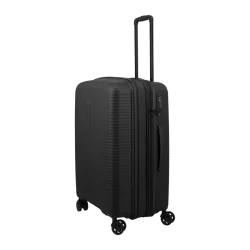 Travelite Air Stripe Mellem Kuffert m/ekspantion Sort