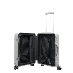 Travelite Next aluminiums kabinetrolley 55cm Silver 079847-56