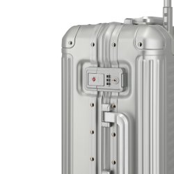Travelite Next aluminiums kabinetrolley 55cm Silver 079847-56