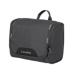 Travelite Skaii toilettaske i antracit set skr�t forfra