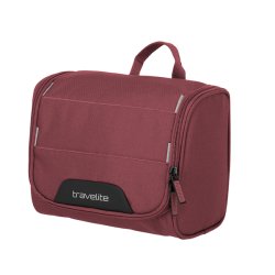 Travelite Skaii Bordeaux toilettaske set skr�t forfra