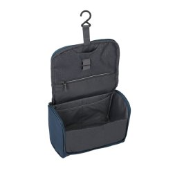 Travelite Skaii navy toilettaske �ben med oph�ngskrog og netlommer