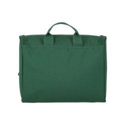 Travelite Skaii gr�n toilettaske med b�reh�ndtag set bagfra