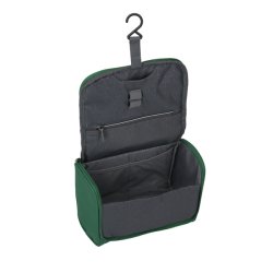 Travelite Skaii toilettaske gr�n �ben med oph�ng og indvendige lommer