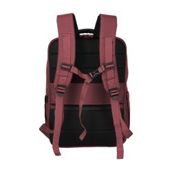 Travelite SKAII rygs�k bordeaux set bagfra med polstrede skulderremme