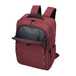 Travelite SKAII rygs�k bordeaux med �bent frontrum