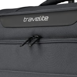 Travelite SKAII Trolley M anthracite med Travelite logo og frontlynl�s