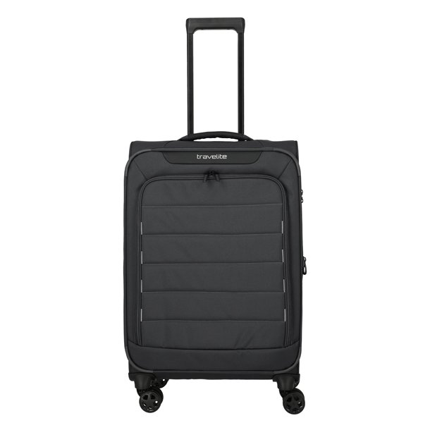 Travelite SKAII Trolley M anthracite set forfra med stor forlomme