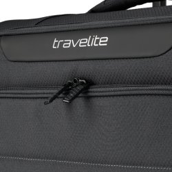 Travelite SKAII Trolley L anthracite med Travelite logo og frontlynl�s