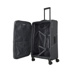 Travelite SKAII Trolley L anthracite �ben med pakkestropper og indvendige rum