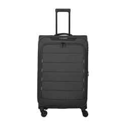 Travelite SKAII Trolley L anthracite set forfra med stor forlomme
