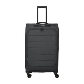 Travelite SKAII Trolley L anthracite set forfra med stor forlomme