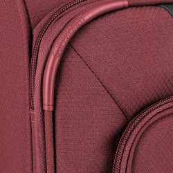 Travelite SKAII Trolley L bordeaux med Superlight designdetalje