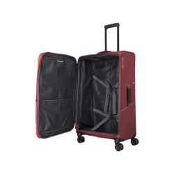 Travelite SKAII Trolley L bordeaux �ben med pakkestropper og indvendige rum