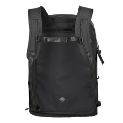 Travelite VENTURE LINE Reisetasche L sort set bagfra med polstrede skulderstropper