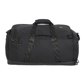 Travelite VENTURE LINE Reisetasche L sort set fra siden med b�reh�ndtag
