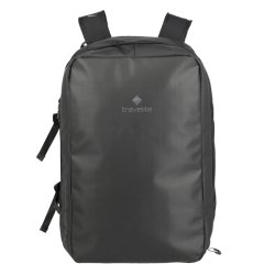 Travelite VENTURE LINE L sort set forfra som rygs�k
