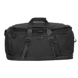Travelite VENTURE LINE Reisetasche L sort set forfra med b�reh�ndtag