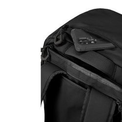 Travelite Venture Line M sort med praktisk lynl�srum til mobiltelefon