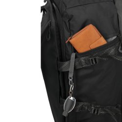 Travelite Venture Line S sort med udvendigt lynl�srum og n�gleholder