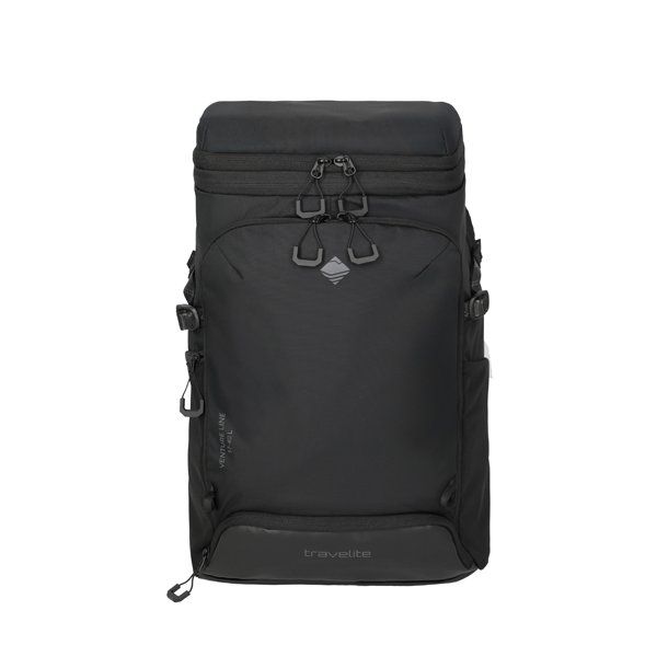 Travelite x AIDA Venture Line XL sort rygs�k set forfra