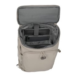 Travelite Venture Line XL sand med �bent rum til laptop og tablet