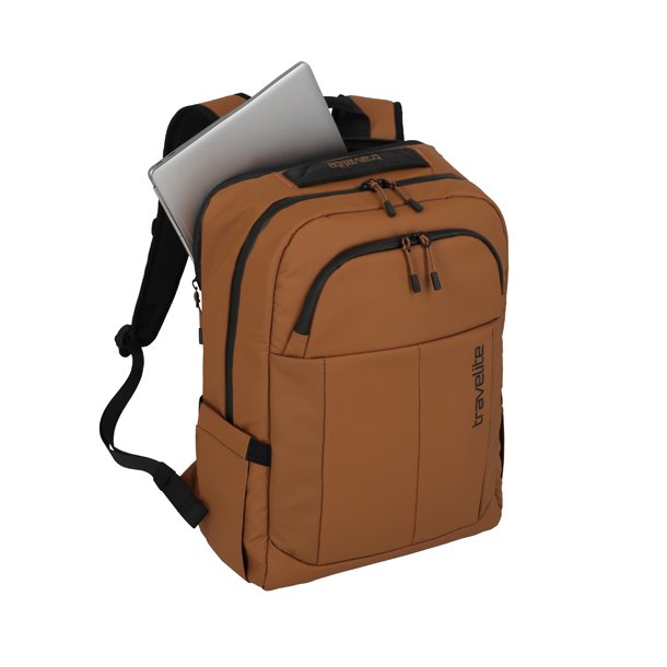 Travelite Briize Rygs�k 15,6"  Lysebrun