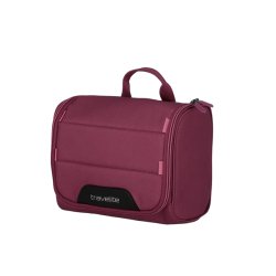 Travelite Skaii Toilettaske med krog Sunset Red