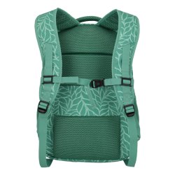 Travelite Basics gr�n computerrygs�k med polstret ryg og brystrem